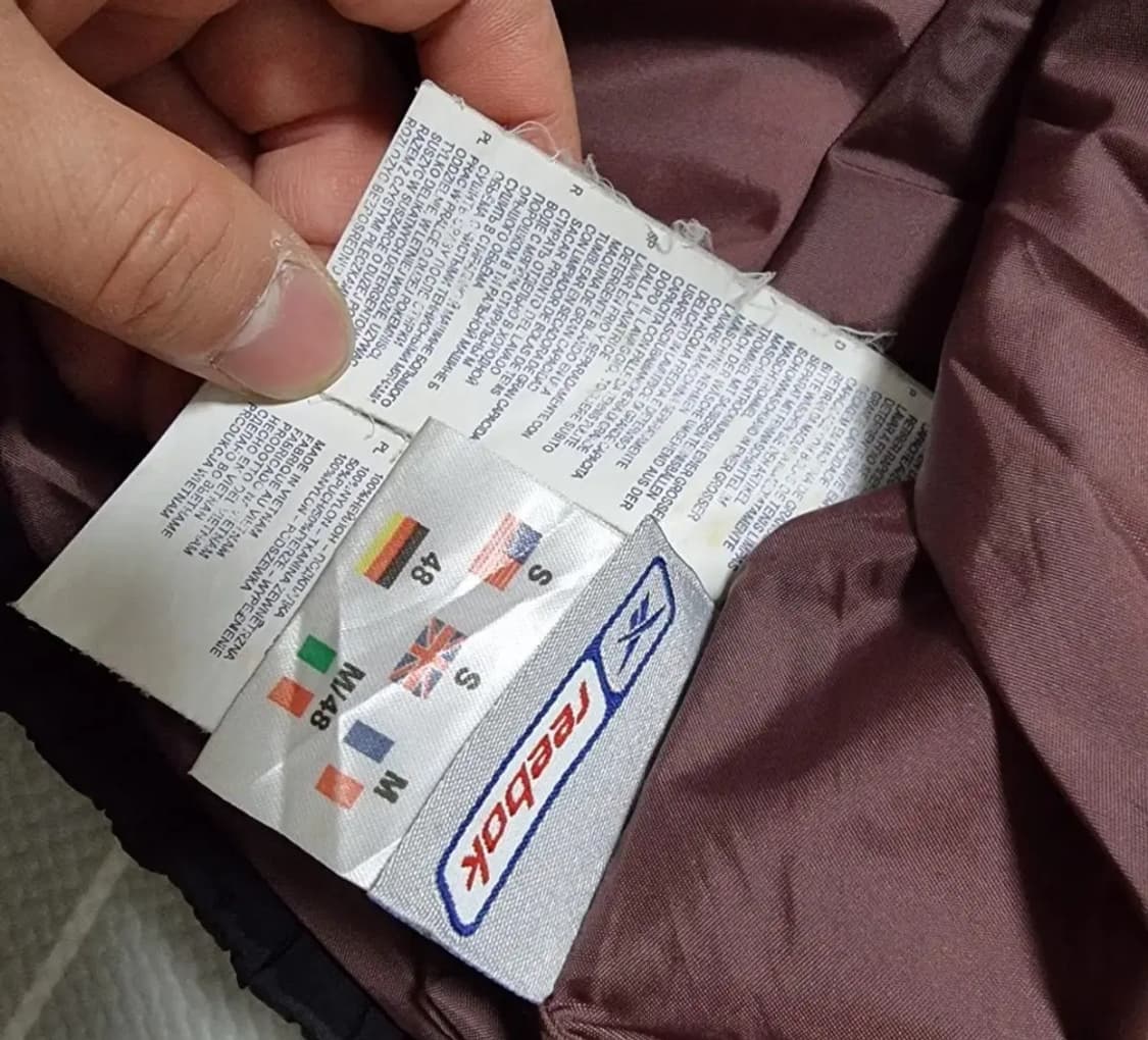 (48 S) 리복패딩 리복바람막이 리복숏패딩 reebok 상품이미지5