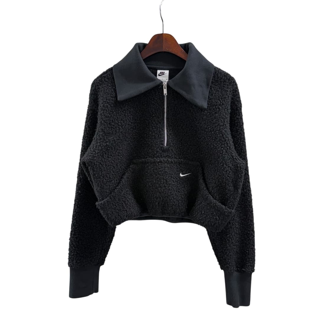 [S] 나이키 뽀글이 크롭 반집업 상품이미지4