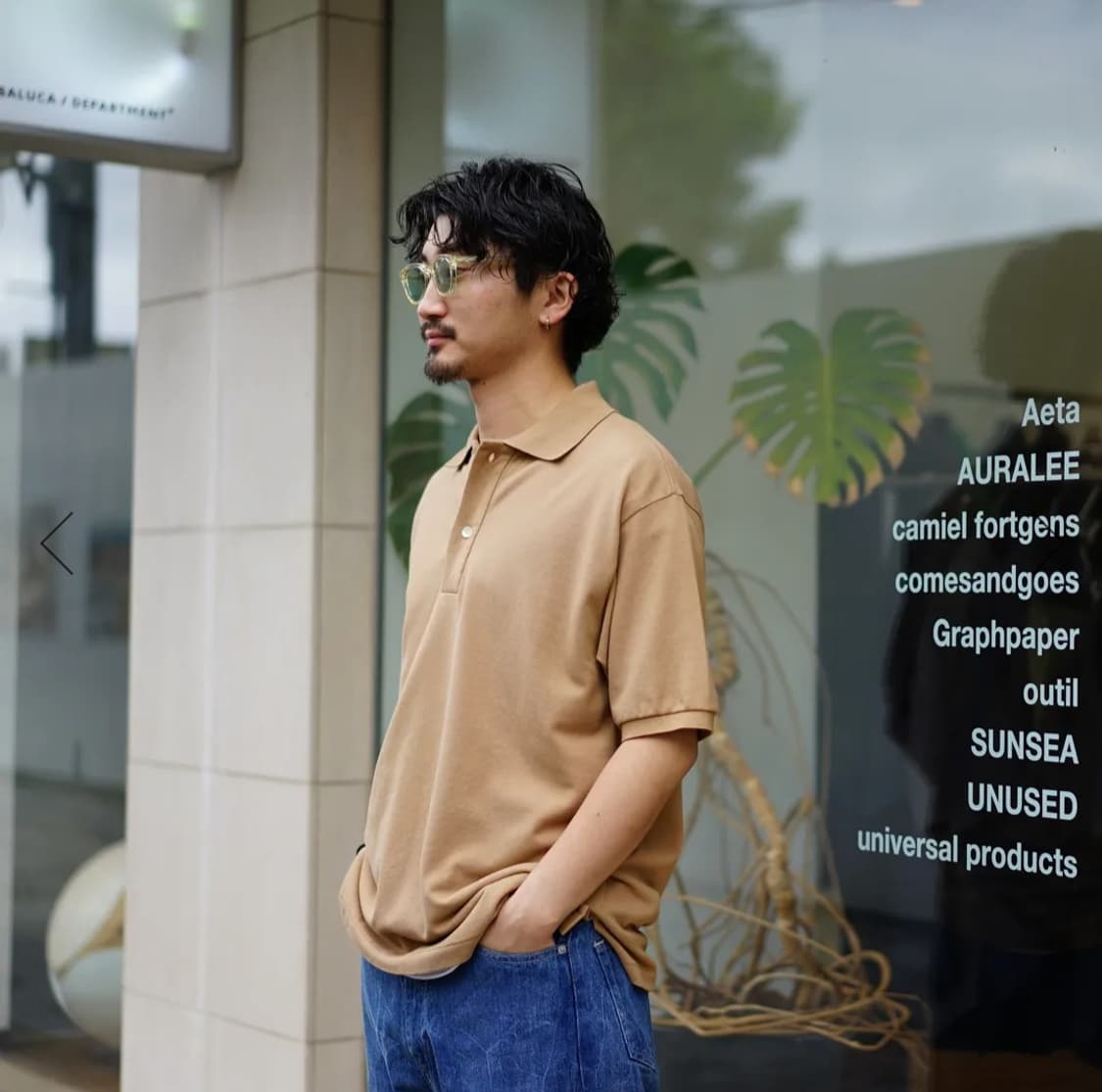 (4) 23ss 오라리 슈퍼파인 pk카라 반팔 티셔츠 상품이미지2