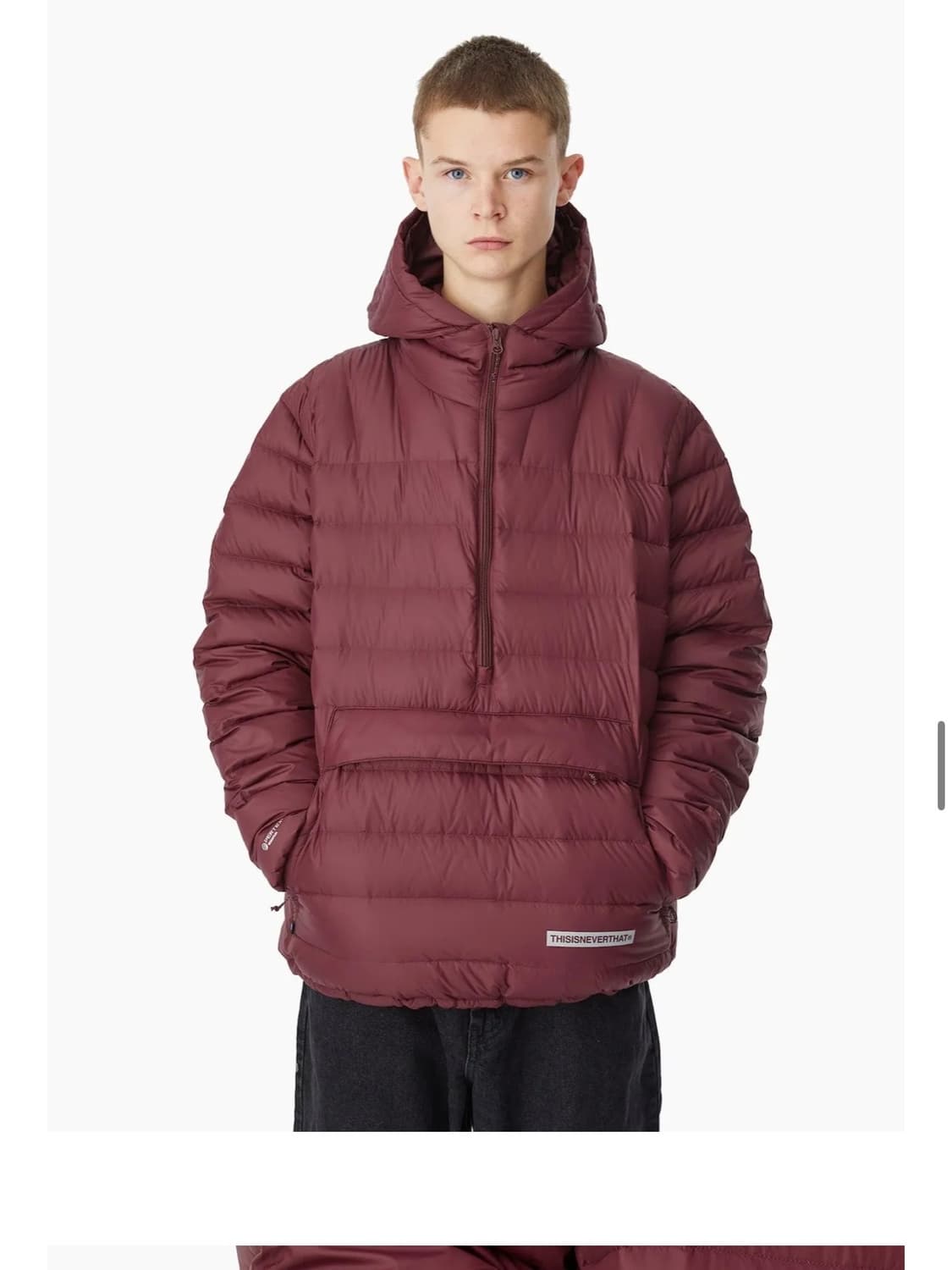 디스이즈네버댓 아노락패딩 M 상품이미지1