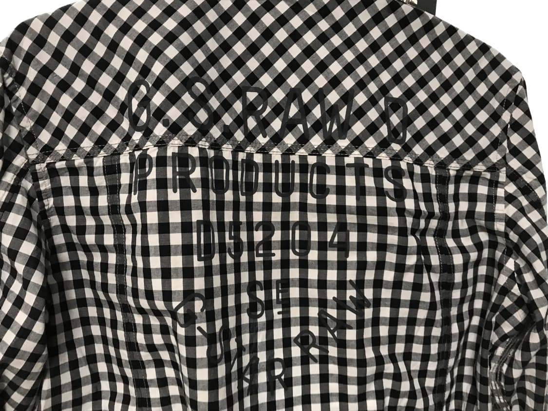빈티지 체크셔츠 상품이미지4