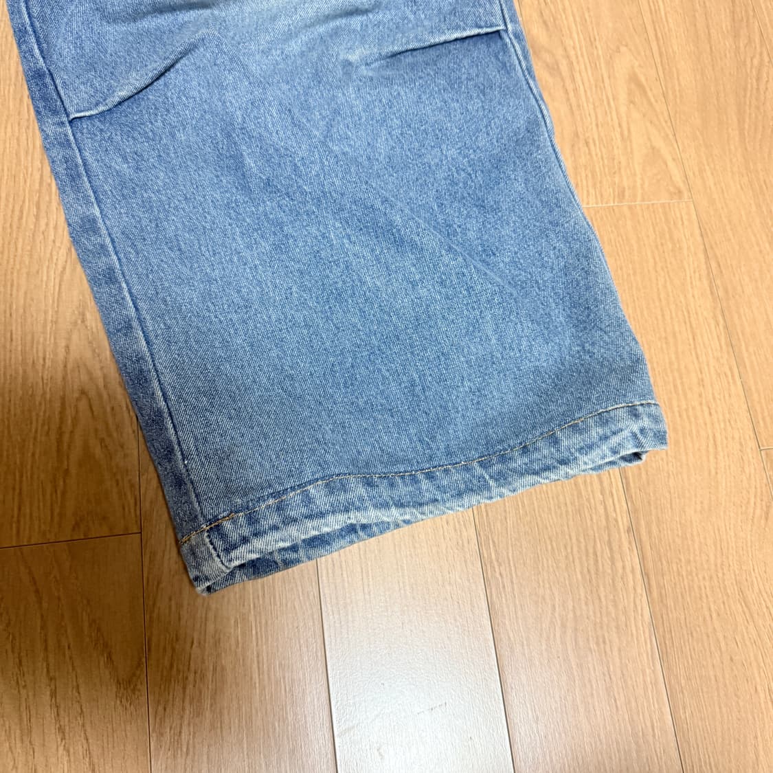 카고 와이드 데님 팬츠 상품이미지3