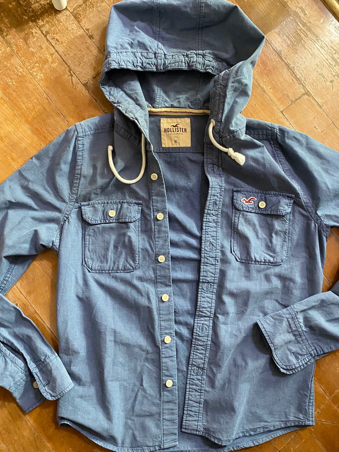 홀리스터 후드 셔츠 XL (105) 상품이미지1