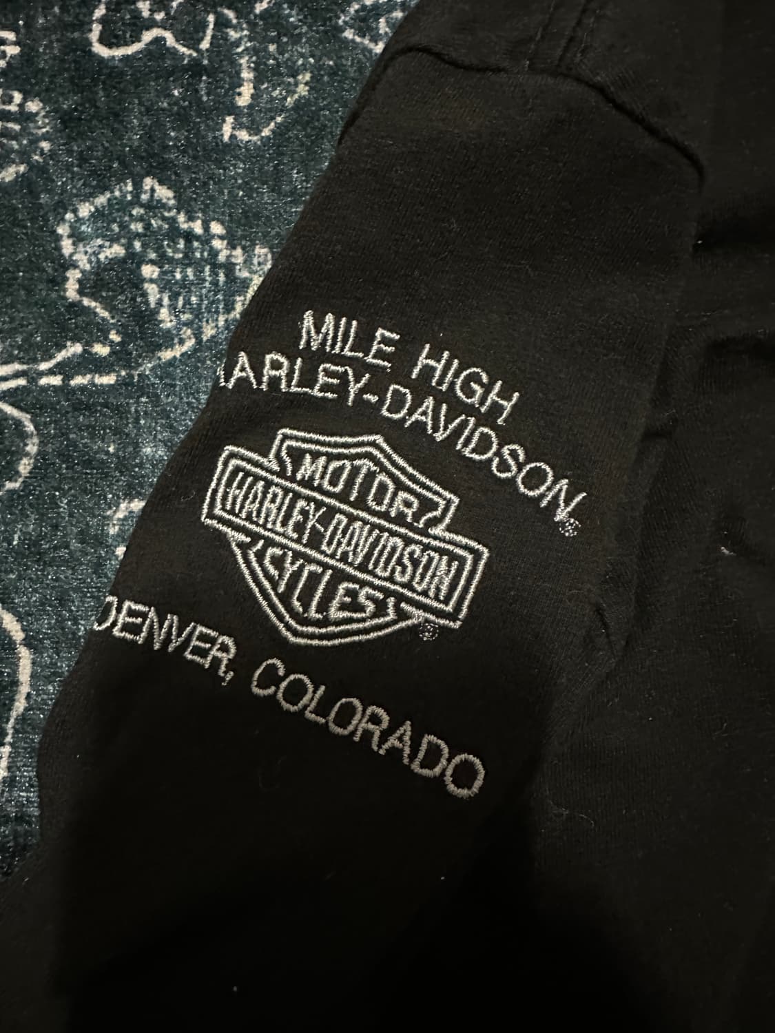 rare skull punk rock long sleeve 상품이미지4