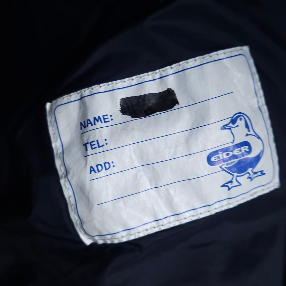 145 ) 아이더 키즈 경량 패딩 네이비 상품이미지5