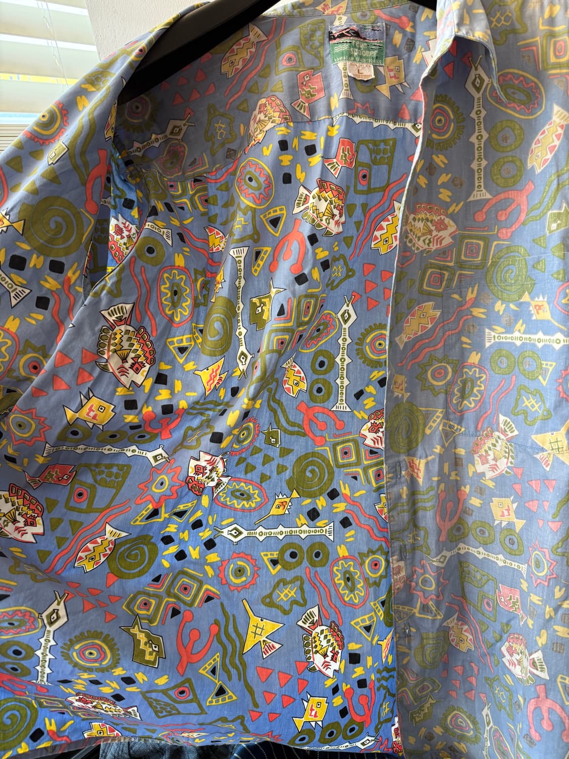 90s Reyn Spooner 리버스 하와이안 셔츠 L 상품이미지4