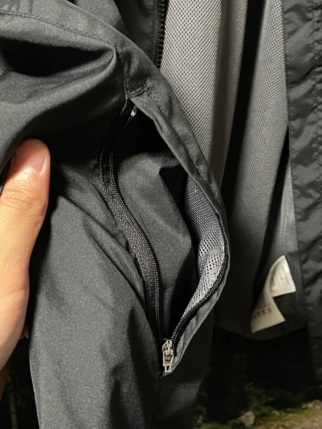 L~XL 나이키 골프 바람막이 자켓 블랙/그레이 상품이미지7