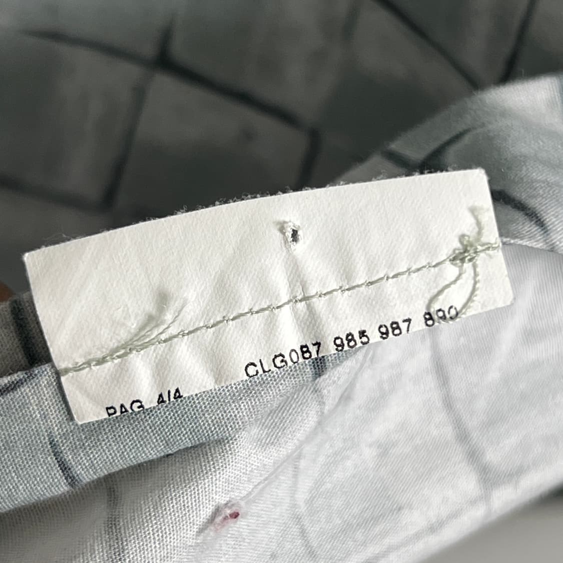 엠포리오 아르마니 그레이 드레스 셔츠  상품이미지9