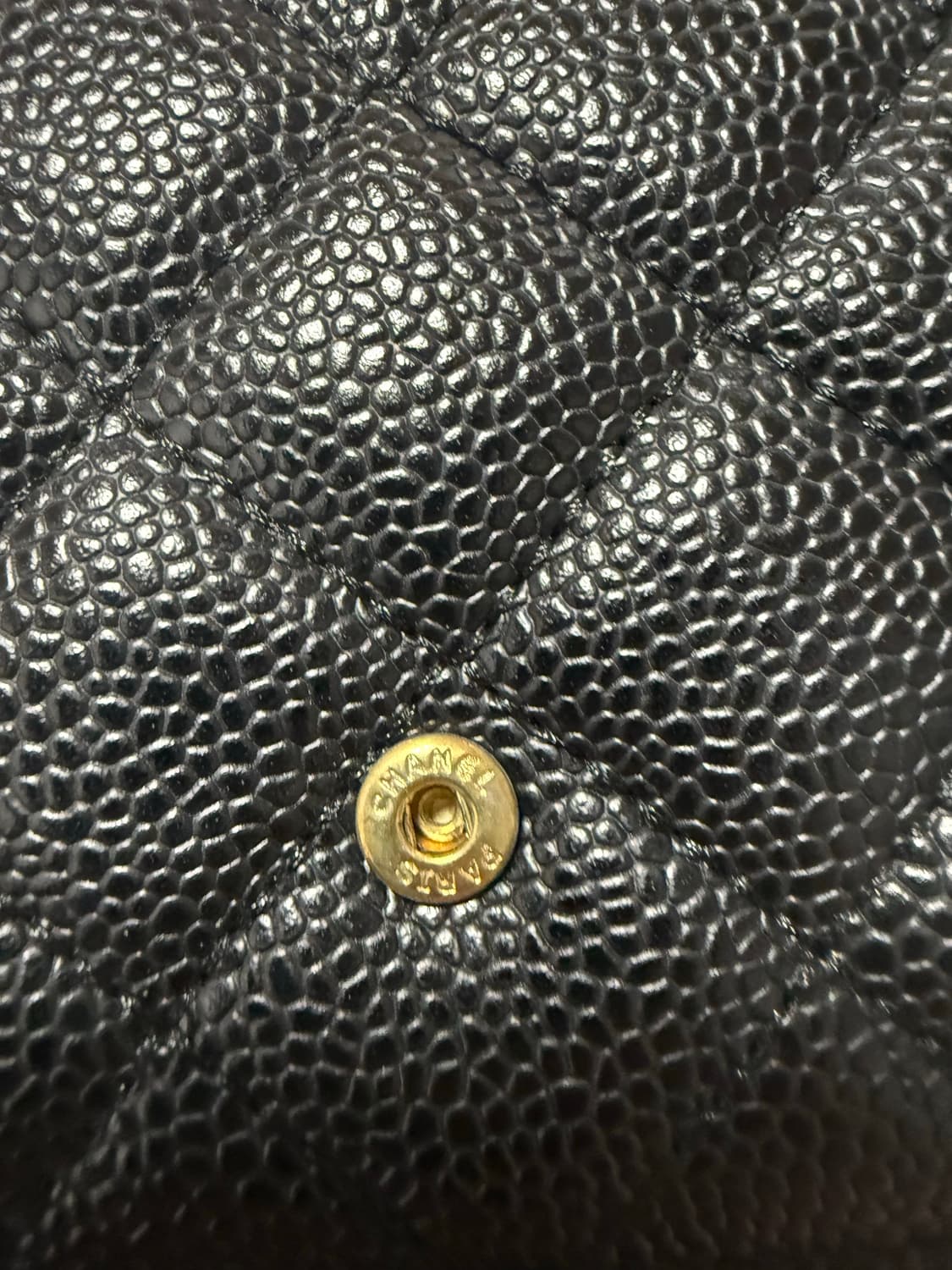 샤넬 캐비어 블랙 지갑 상품이미지3