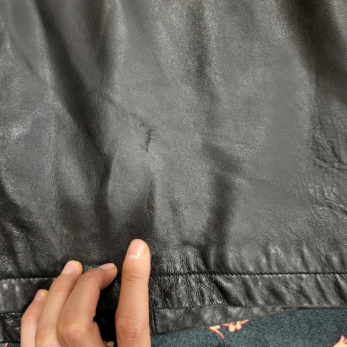 ELTORO 레더 롱 자켓 (XXL) 상품이미지8