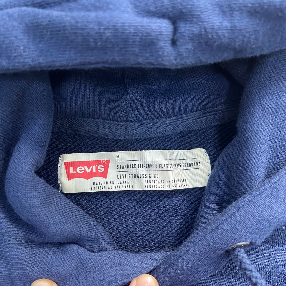 M 리바이스 긴팔 후드 티셔츠 0326M 상품이미지2