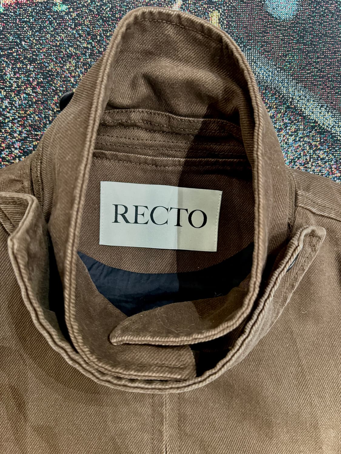 렉토 브라운 봄버 자켓  상품이미지5