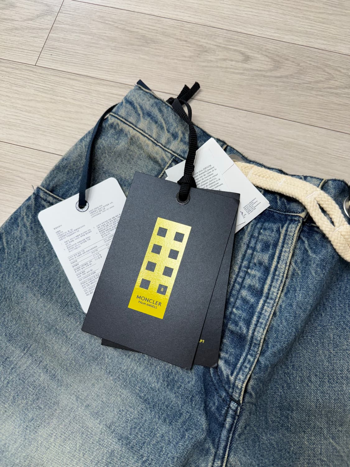 [New] Moncler x Palm Angels Denim pants  상품이미지6