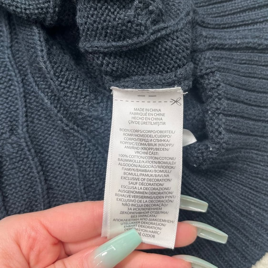 RALPH LAUREN 꽈배기 니트 XL TG 상품이미지5