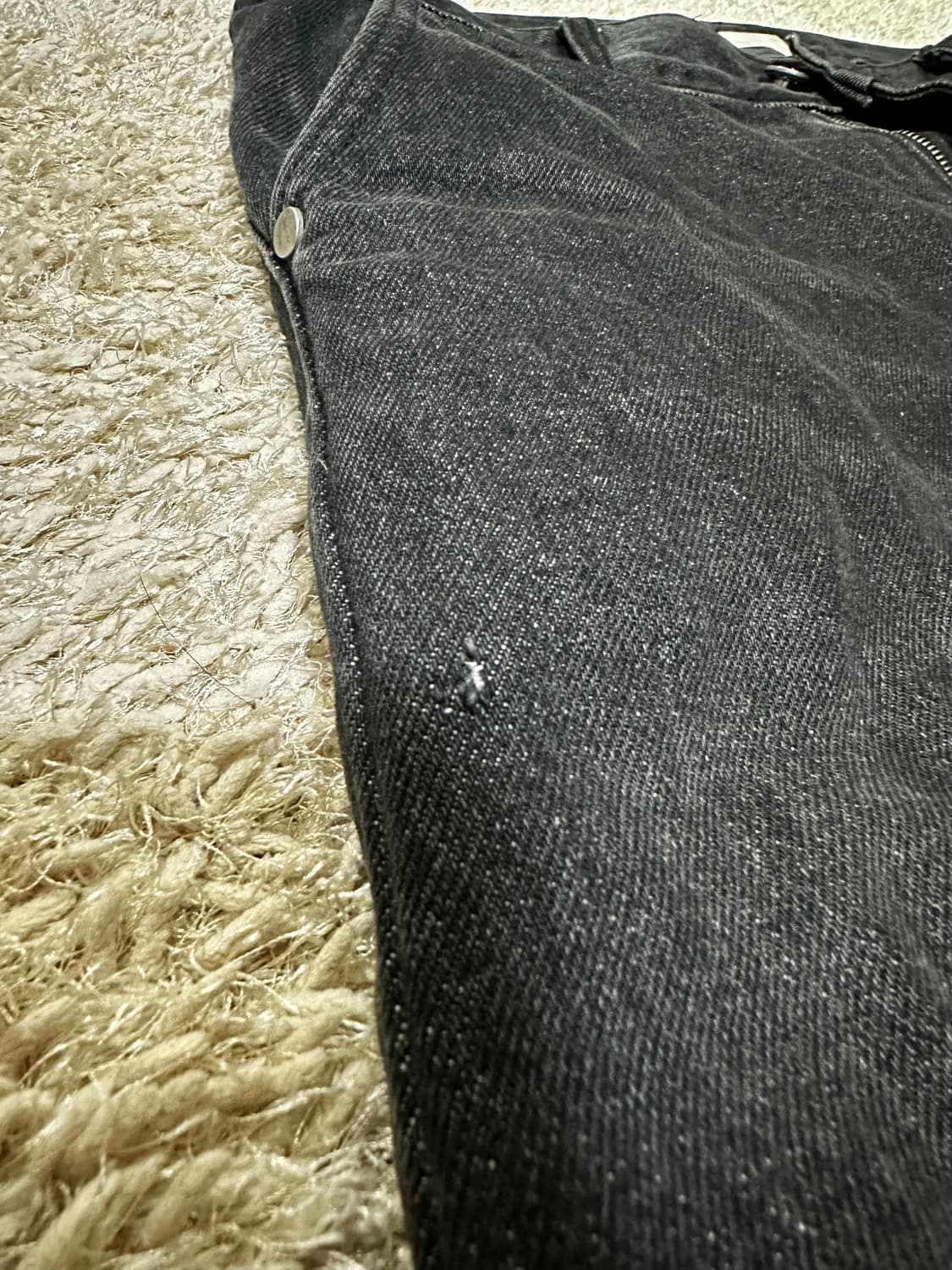 파브레가 빅터 커브드 데님 블랙 상품이미지2