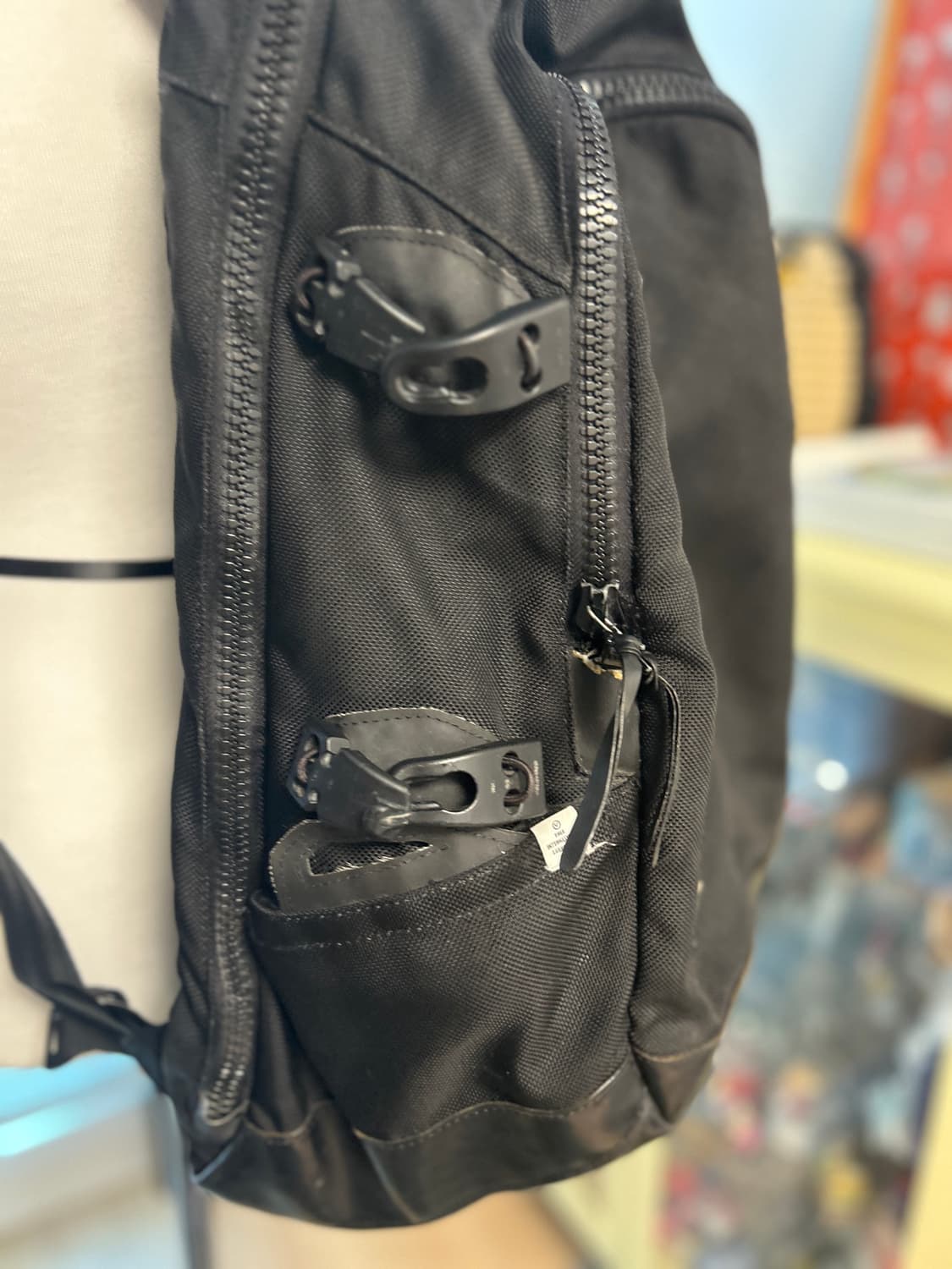 VISVIM 올드비즈빔 올블랙 소가죽 발리스틱백팩 20L 상품이미지4