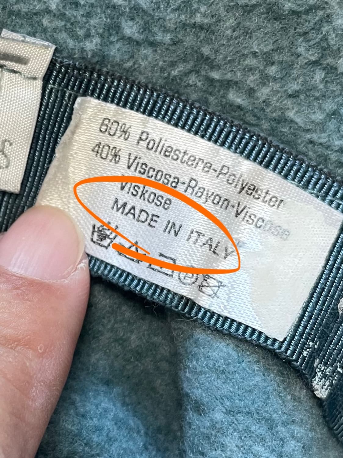 국내 유일 90s Made Italy  Esprit 빈티지 후리스 버킷햇 상품이미지3