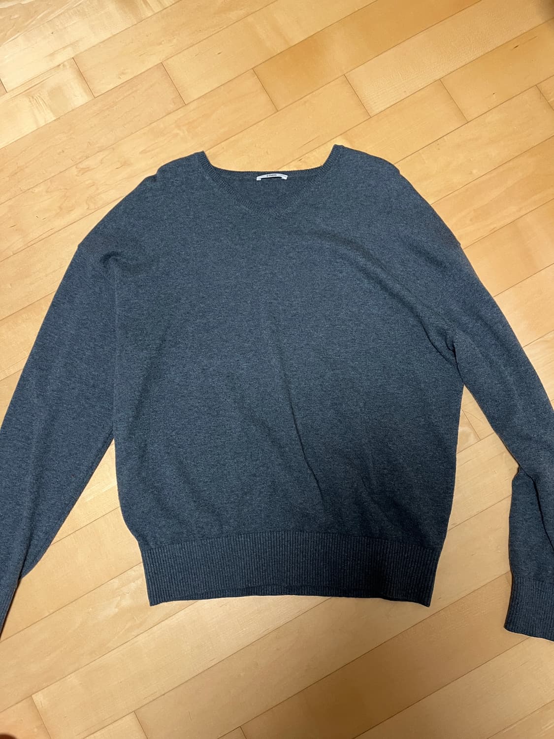 에토스 그레이 니트 상품이미지1