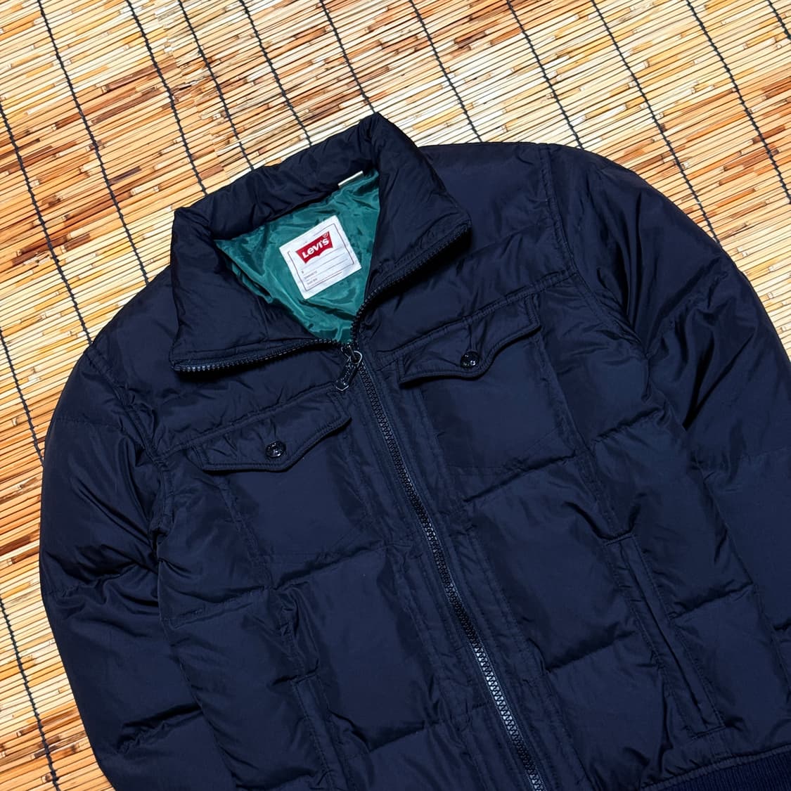 리바이스 블랙 푸퍼 패딩 s 상품이미지3