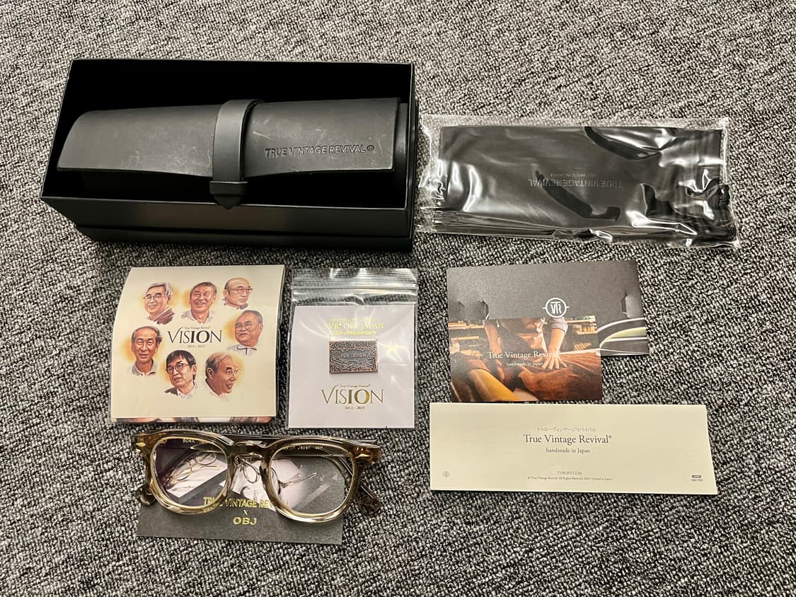 TVR 504X OBJ 안경 (사케) 풀세트  상품이미지1