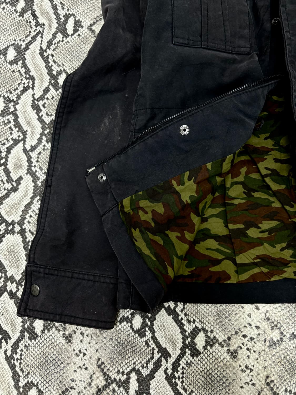 “ABAHOUSE” Grunge Mood Camo Pattern Jack 상품이미지6