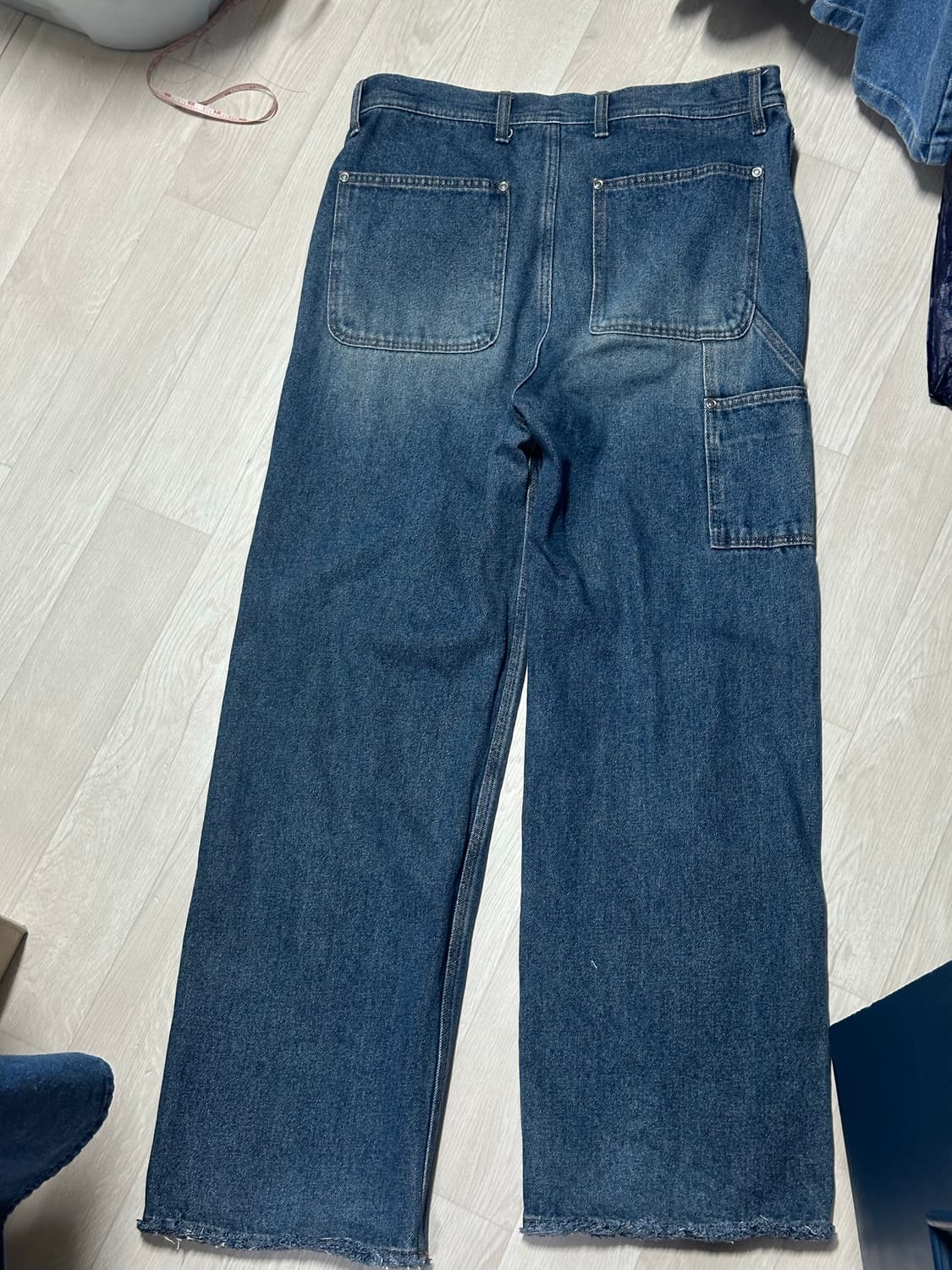 앤더슨벨 오스터 데님 카펜터 와이드 레그진 L 상품이미지6