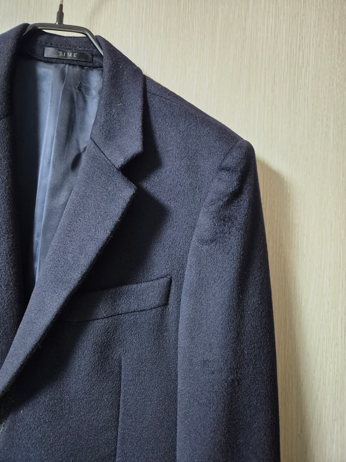 TIME 타임 옴므 캐시미어 코트 울코트 95 상품이미지3