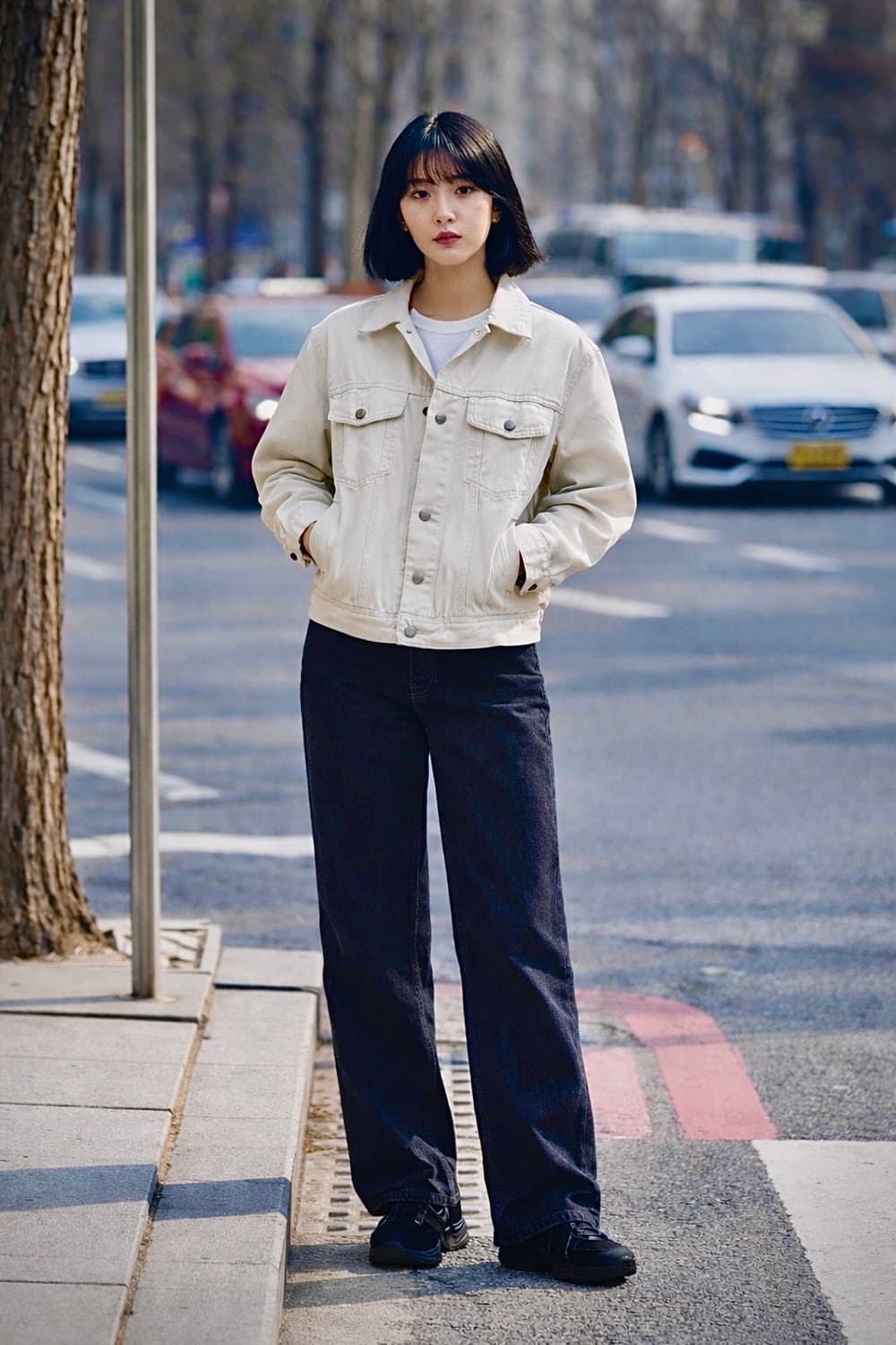 유니클로 데님자켓 상품이미지1