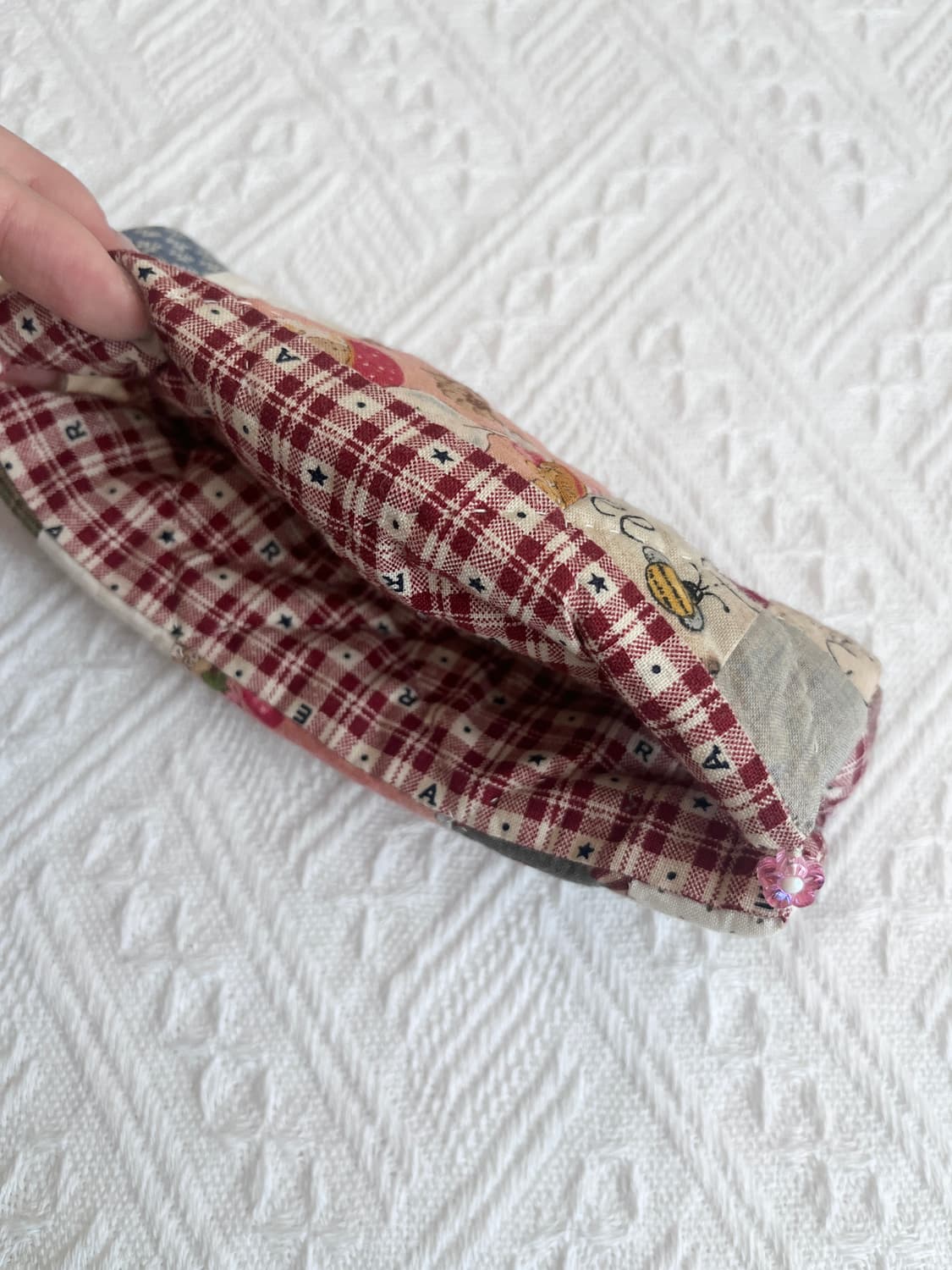 퀼트 디저트 패턴 패치워크 파우치  상품이미지5