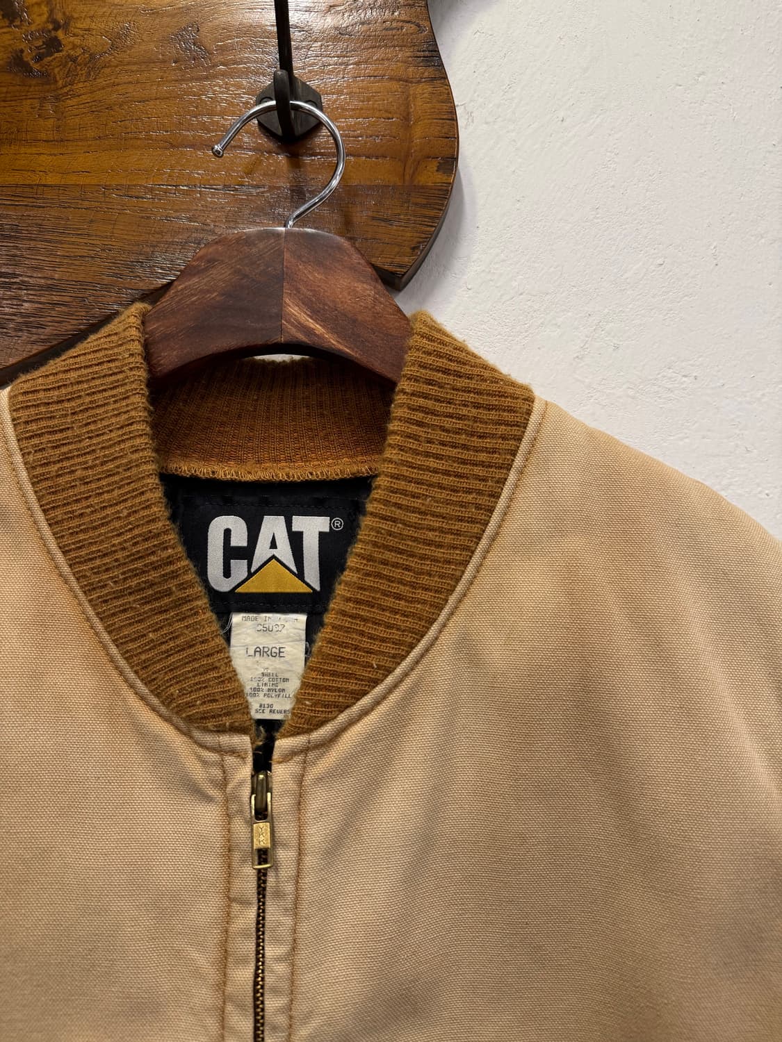 (L) USA CAT 캐터필라 Duck Canvas Work Vest  상품이미지3