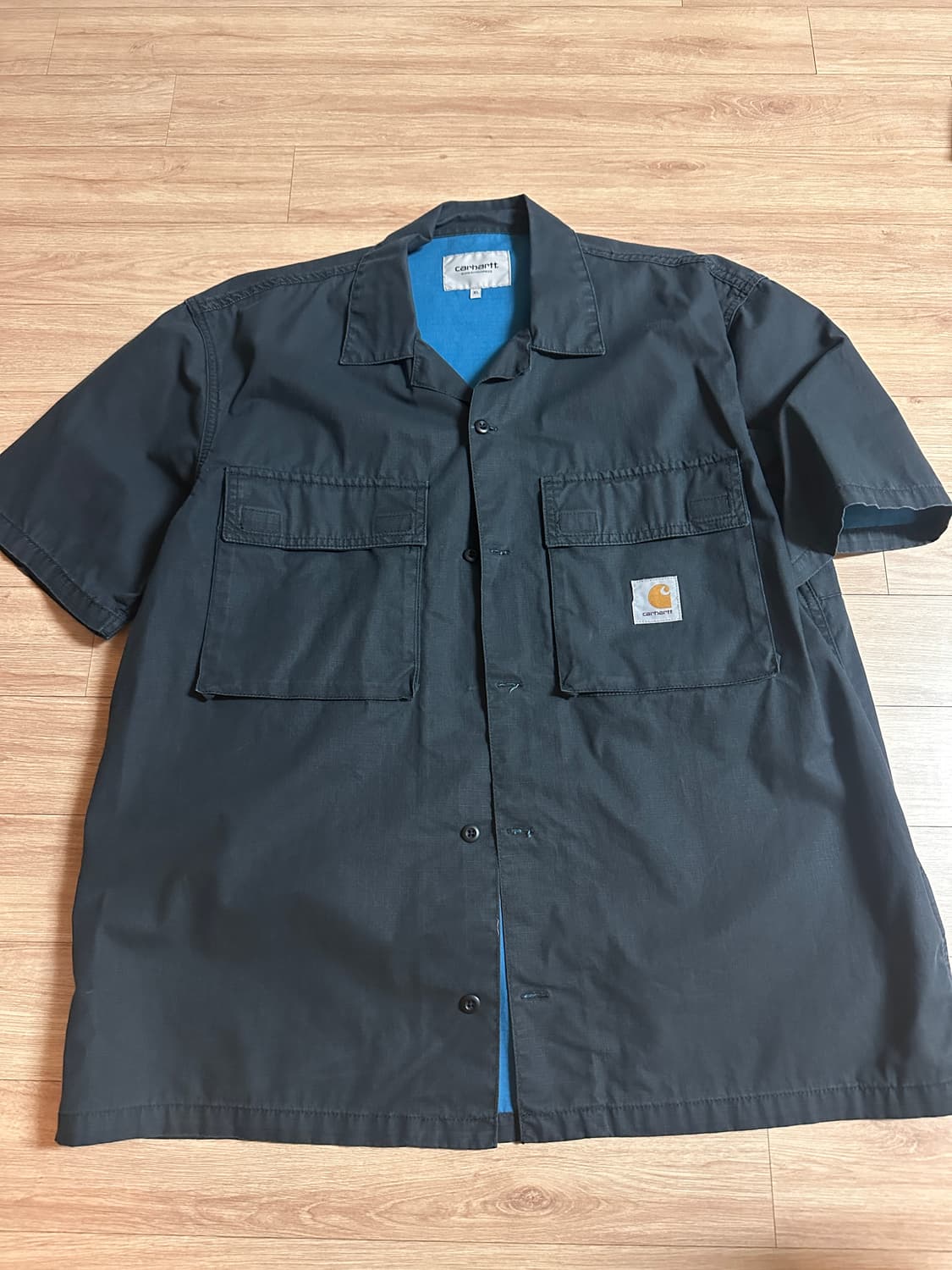 칼하트 반팔 워크셔츠 wynton shirt(xl) 상품이미지1