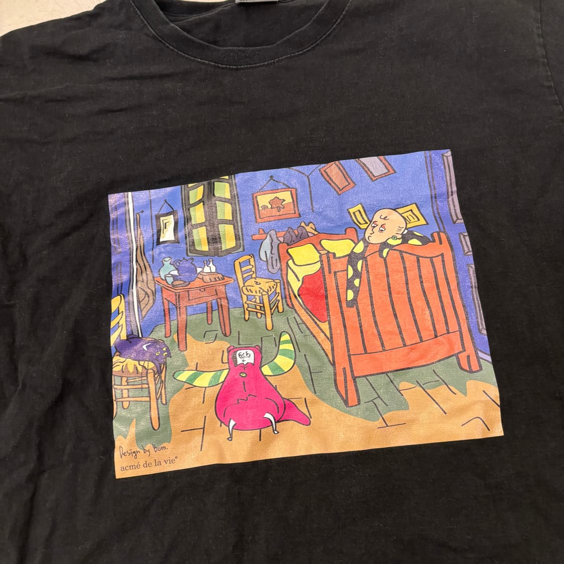 아크메드라비 프린팅 빅로고 반팔티 상품이미지2