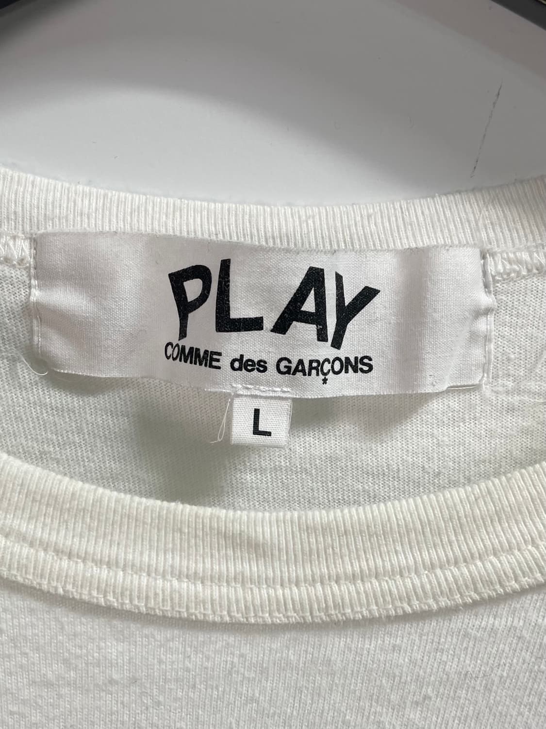 꼼데가르송 우먼스 와펜 롱슬리브 긴팔티 (on.420)    상품이미지4