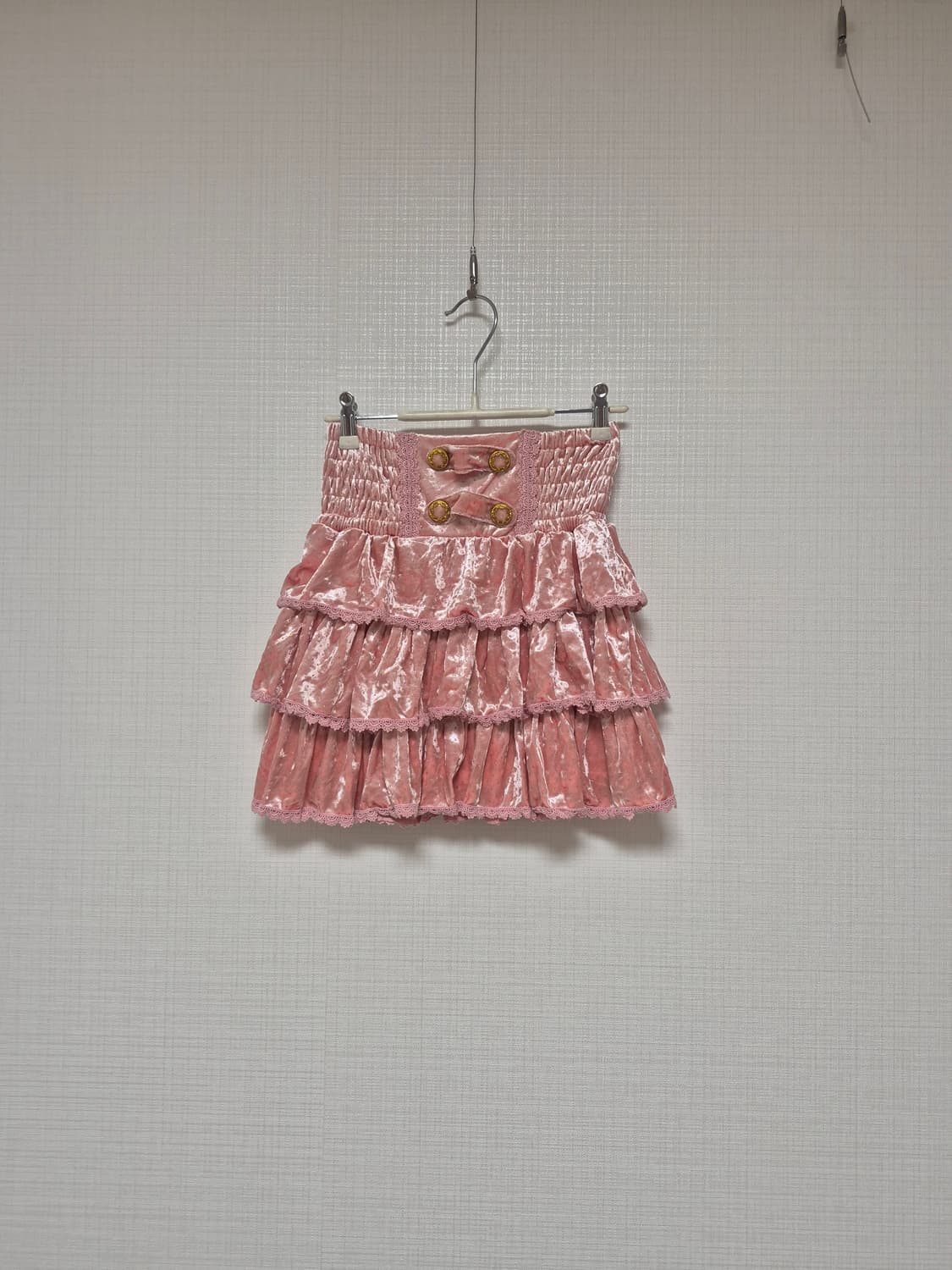 리즈리사 초휘귀고전템 딸기우유 스커트 상품이미지1