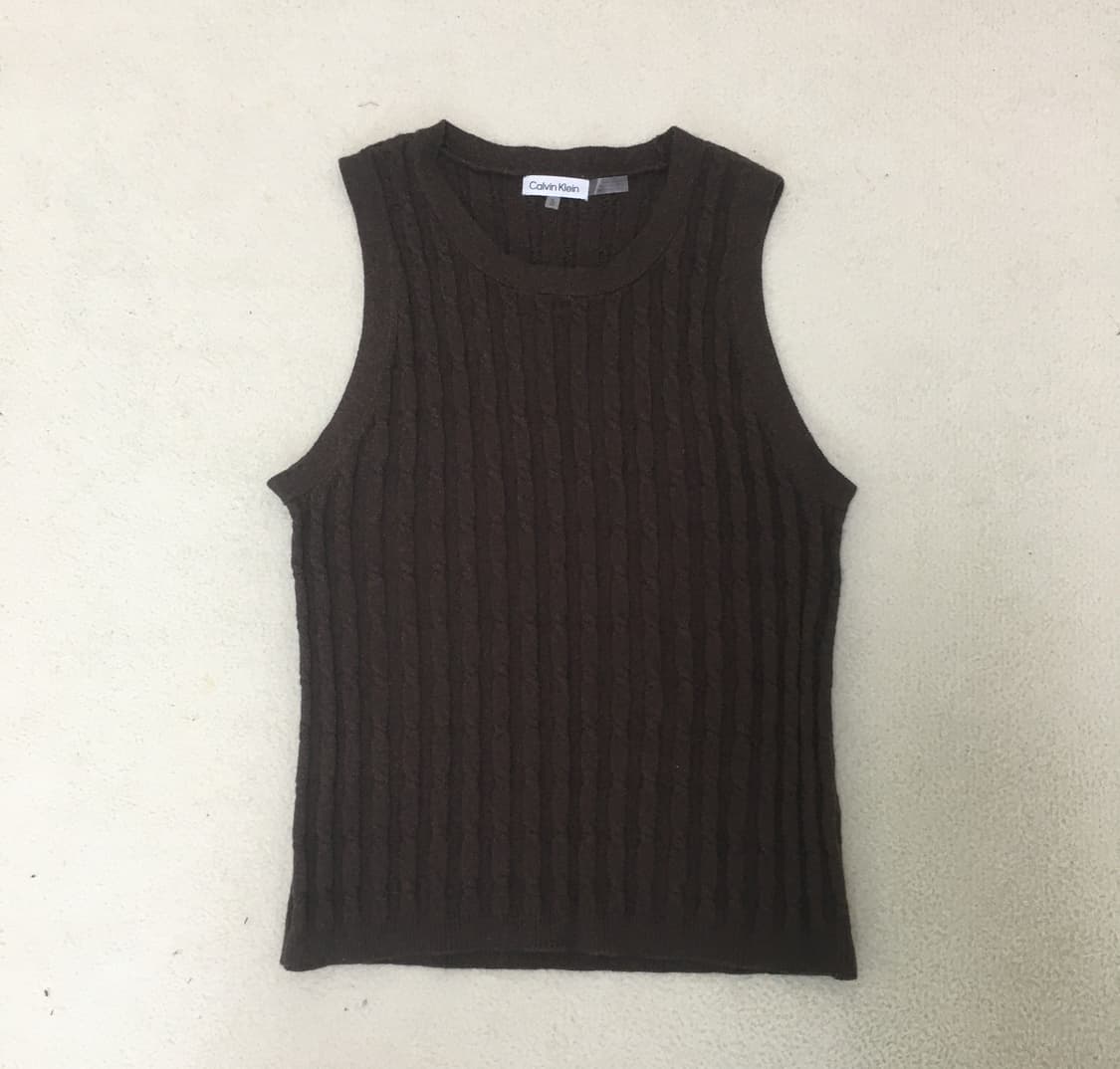 캘빈클라인 니트 조끼 상품이미지1