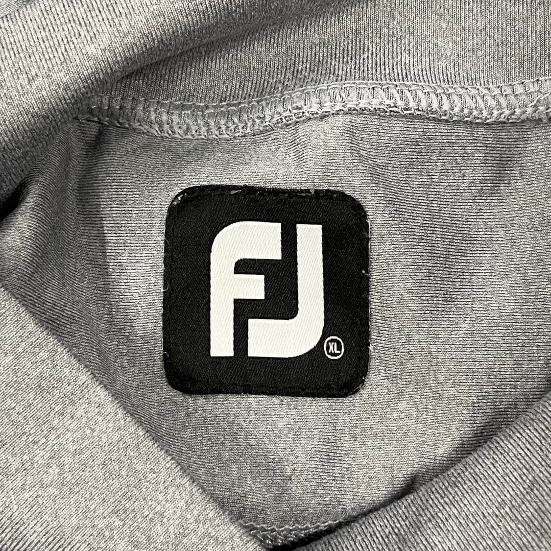 [정품/XL] 풋조이 FJ 골프웨어 긴팔 티셔츠 그레이 b12 상품이미지5