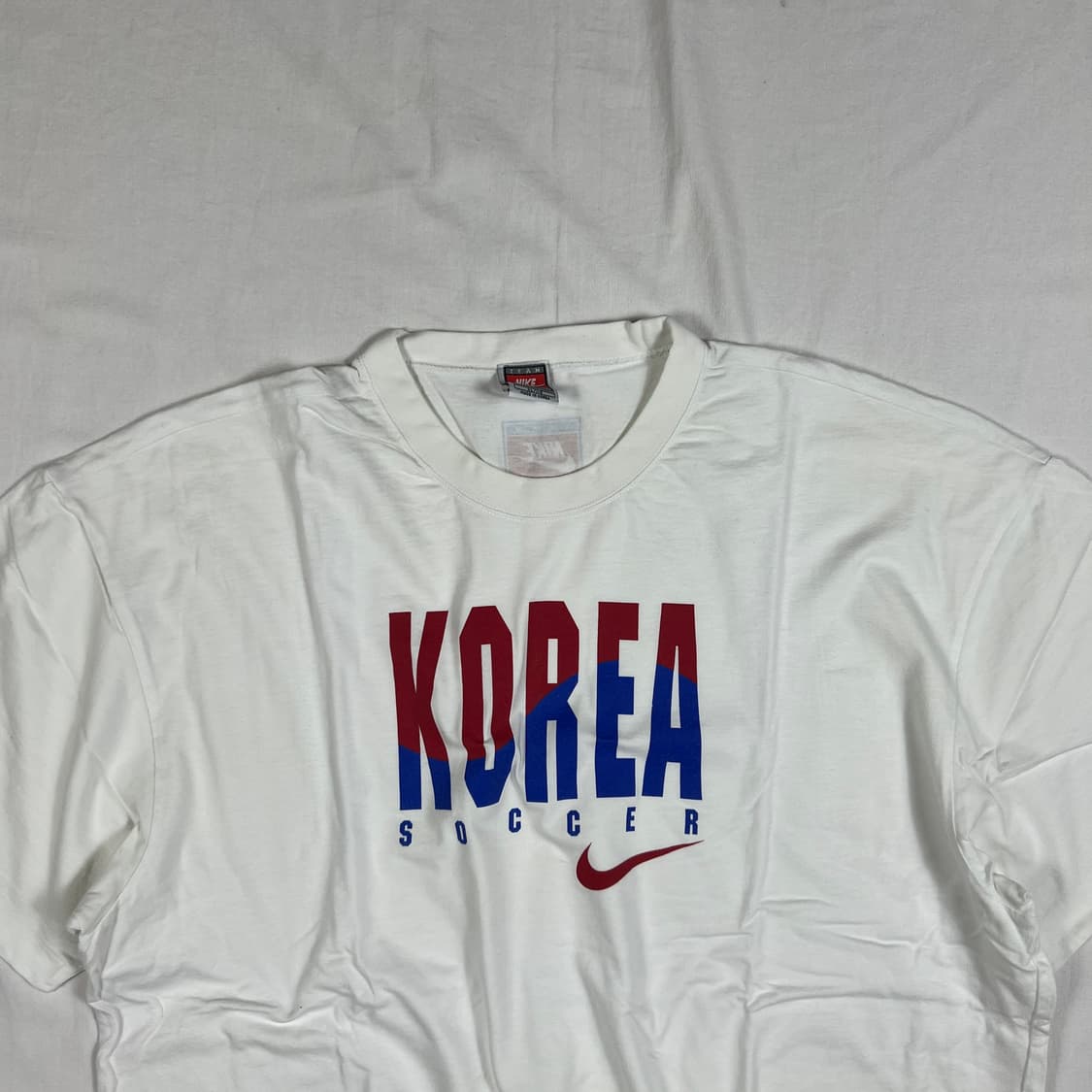 90‘s 나이키 nike 코리아 사커 반팔티 상품이미지2
