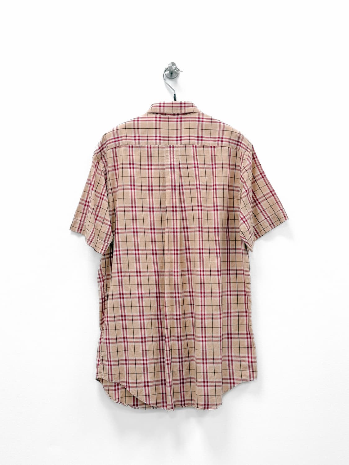 버버리 체크 숏슬리브 셔츠 상품이미지3