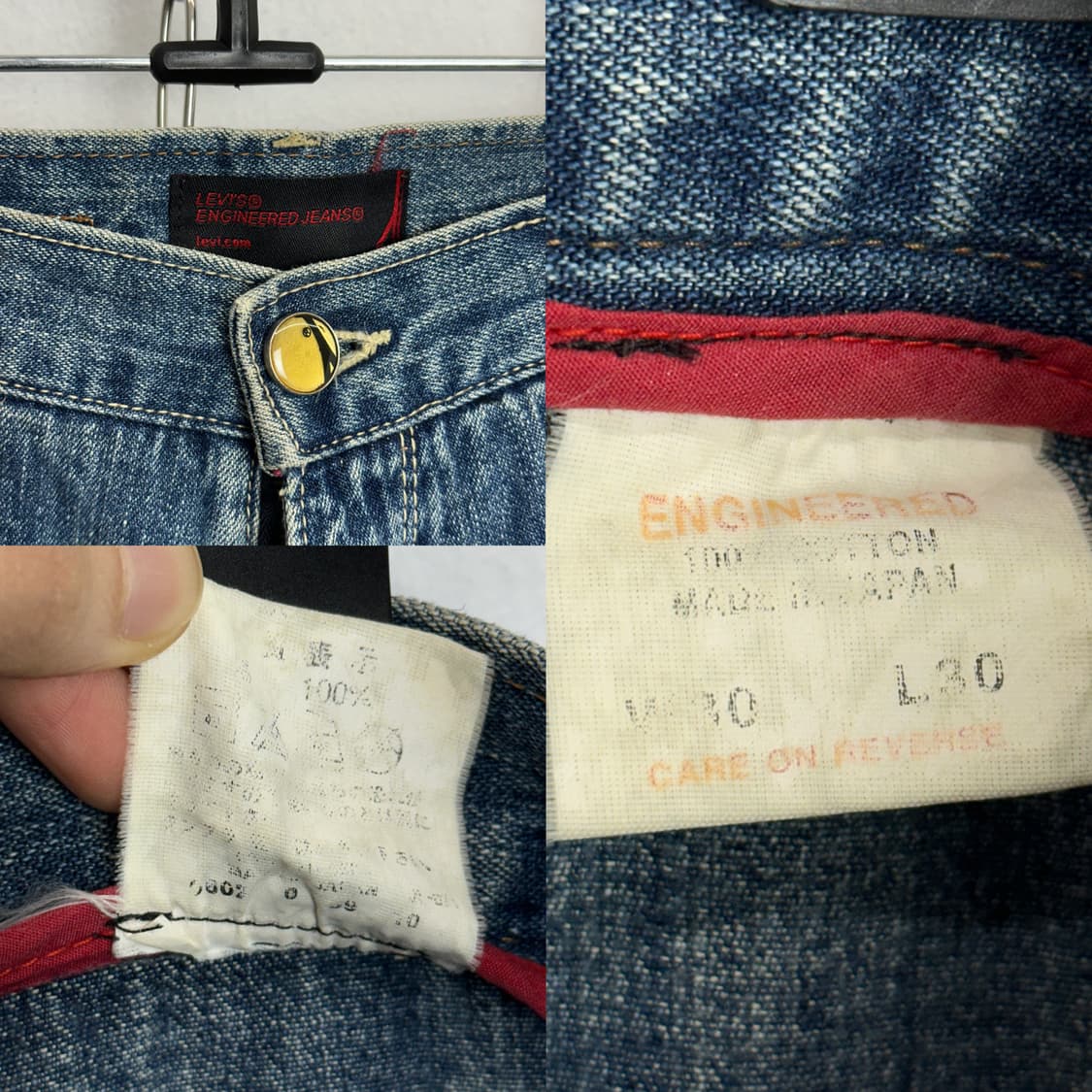 Levi’s Engineered Jeans 1st Gen 3D Twist 상품이미지10