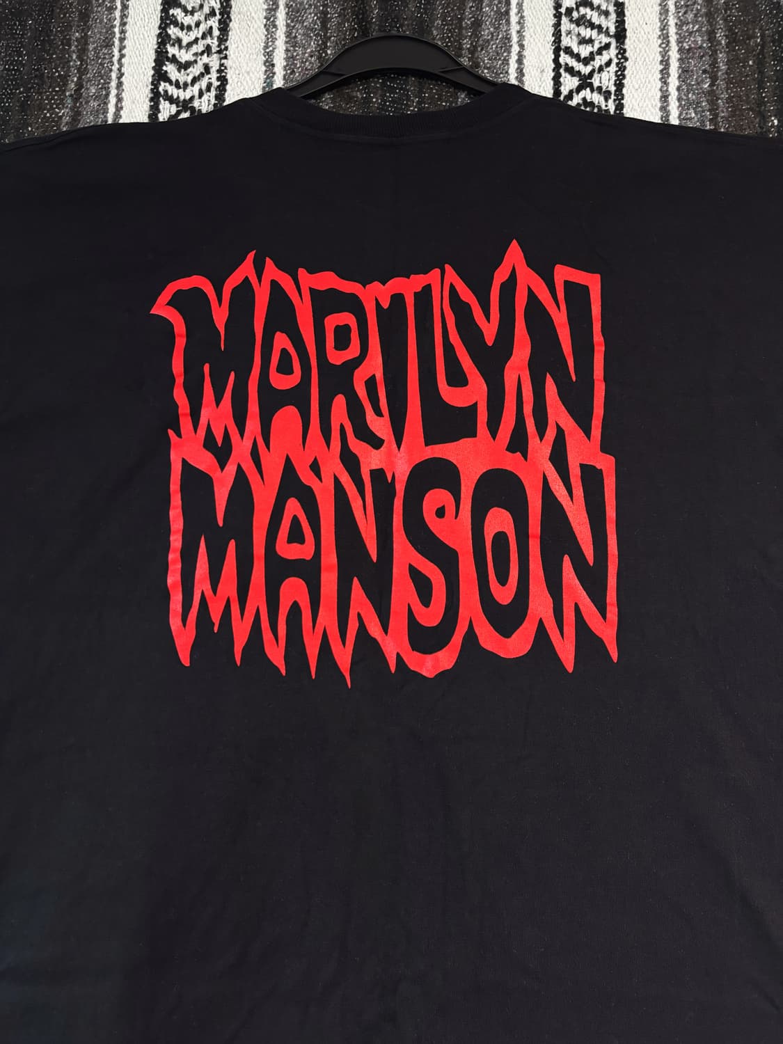 90s 마릴린 맨슨 The satanic Army 반팔 티셔츠 상품이미지1