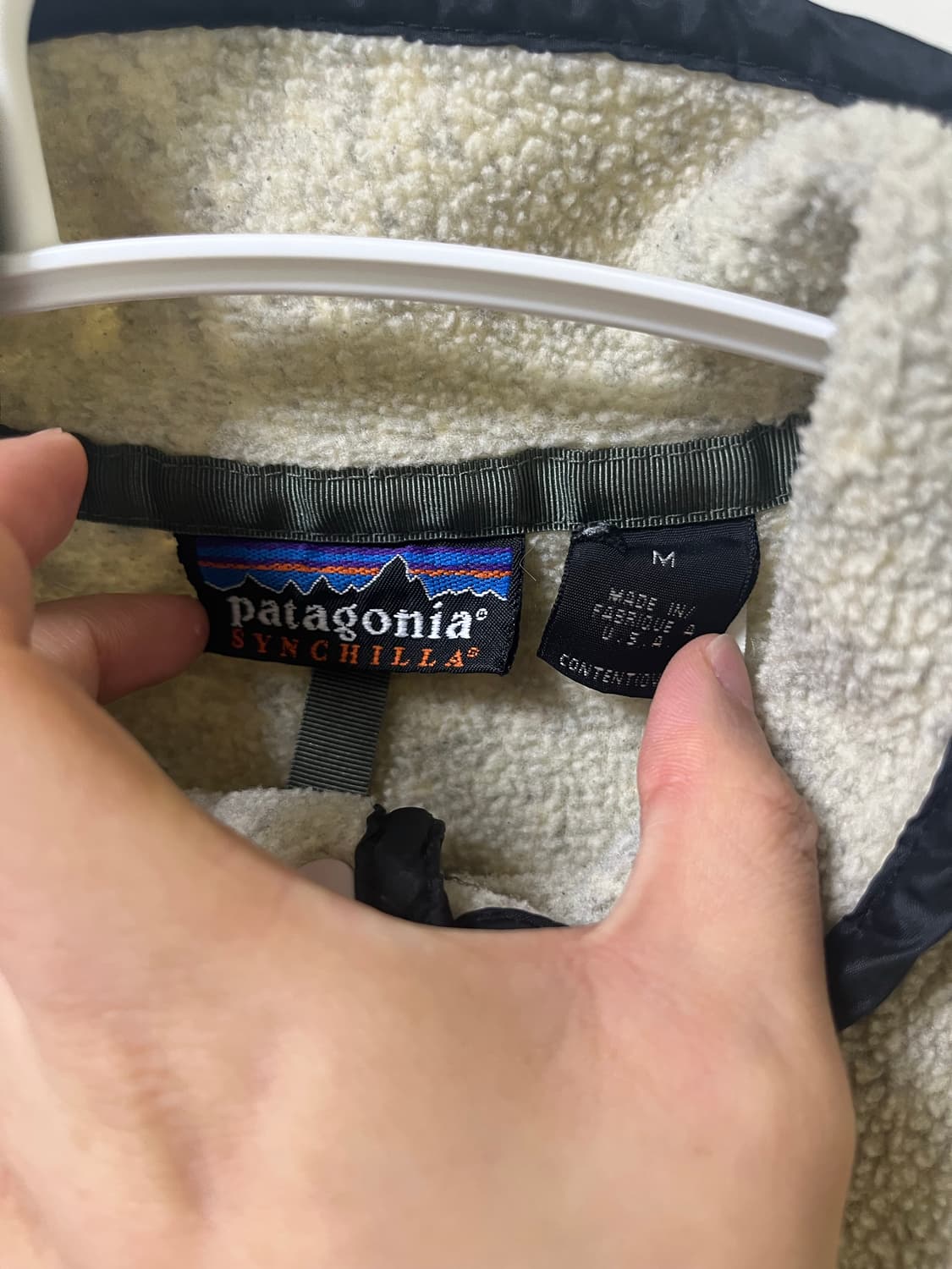 파타고니아 빈티지 신칠라 USA 오트밀 M 상품이미지4