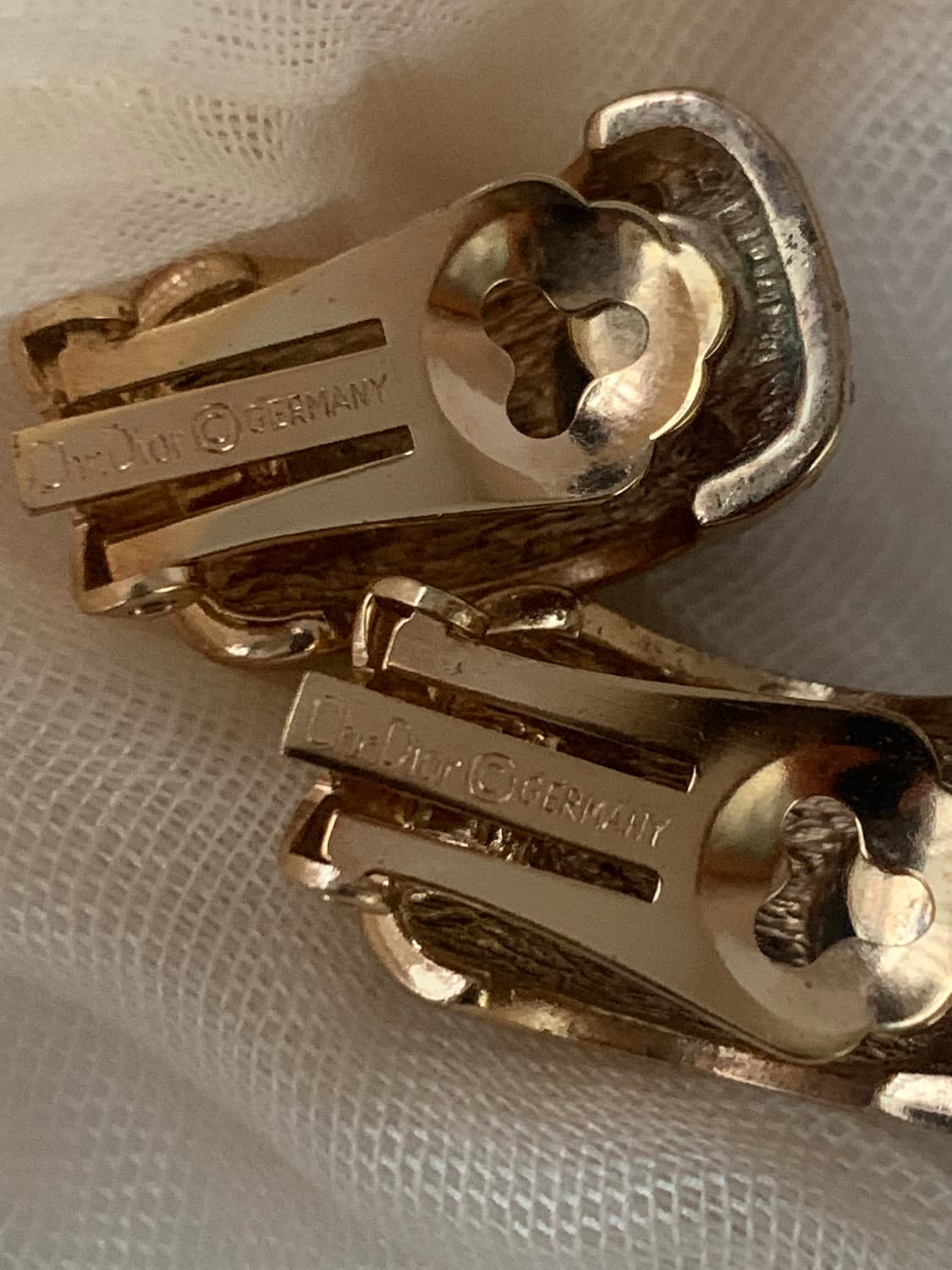 80s 디올 빈티지 클립형 귀걸이 상품이미지3