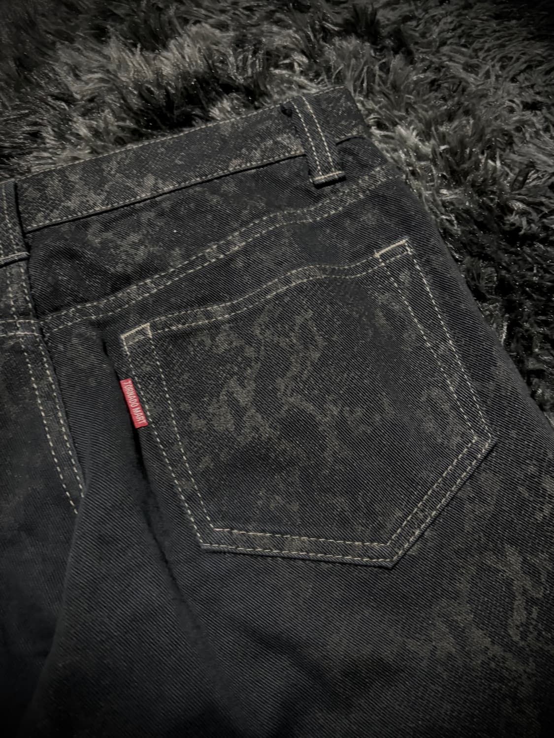 Tornado Mart 스네이크 패턴 부츠컷 팬츠 상품이미지6