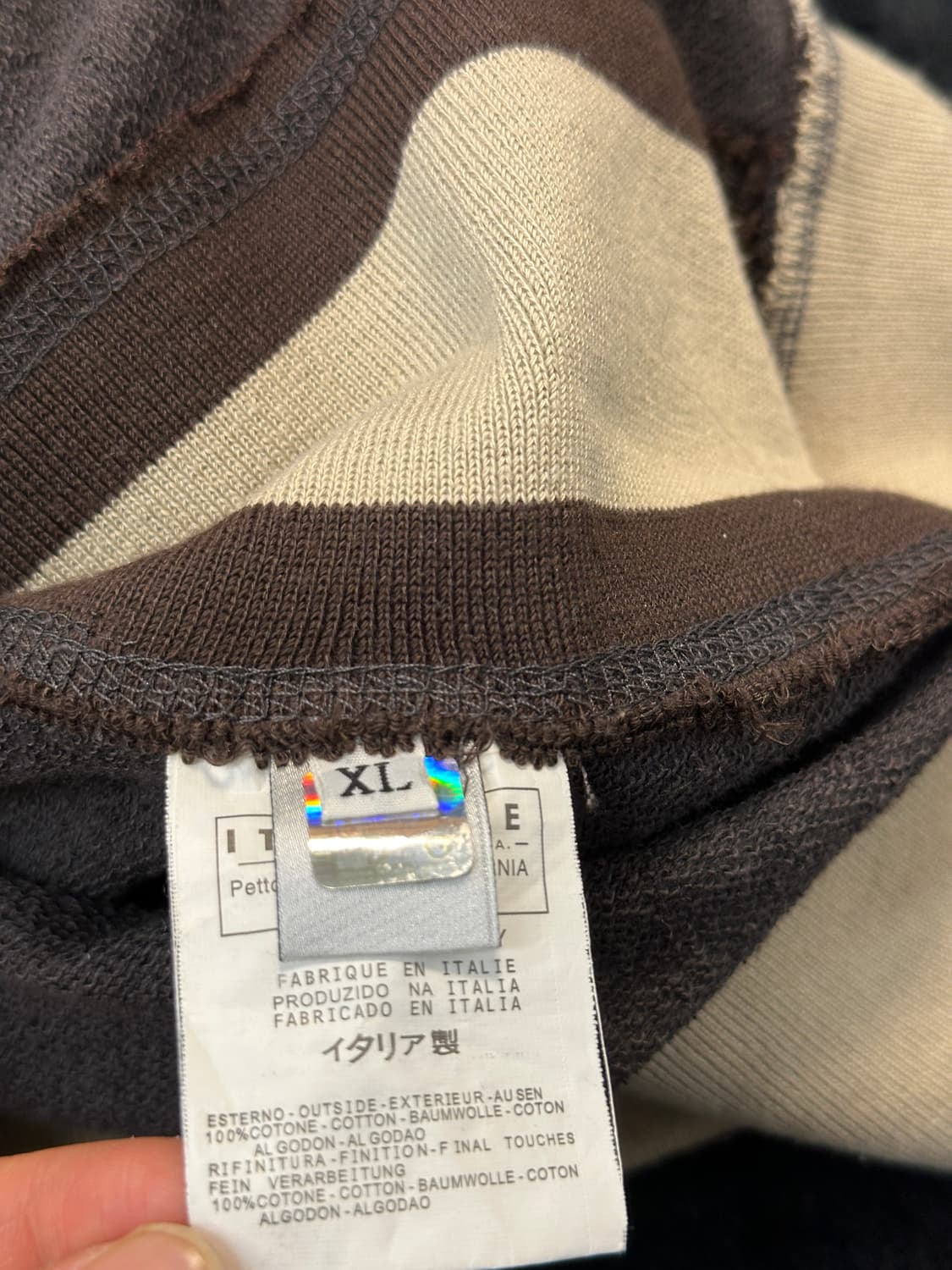 돌체앤가바나 y2k 빈티지 트랙탑 저지 XL 상품이미지4