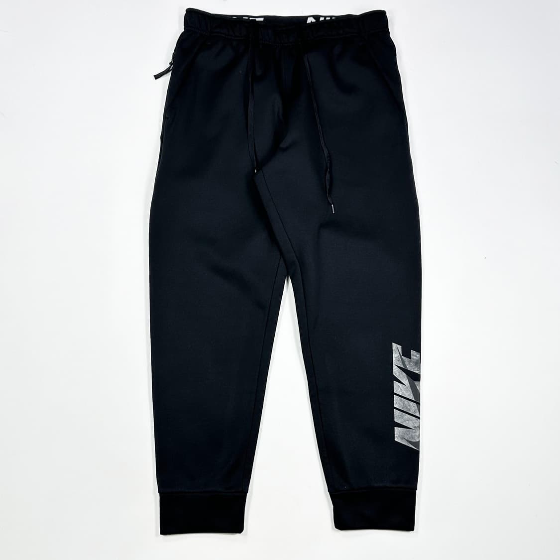 나이키 스우시 써마핏 블랙 조거팬츠 (L) 상품이미지3