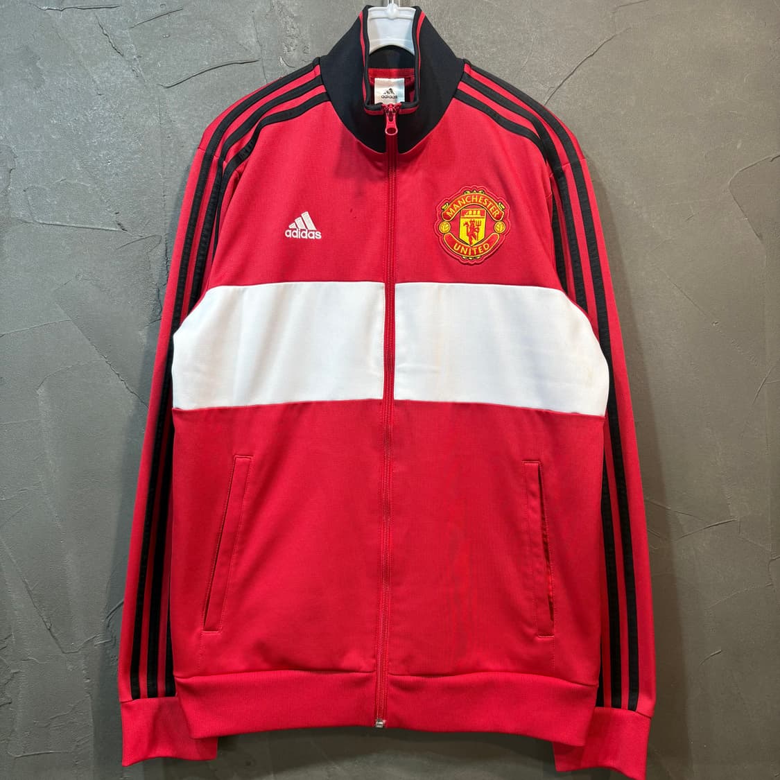 [L] ADIDAS 아디다스 맨체스터 유나이티드 트랙탑 져지 상품이미지1