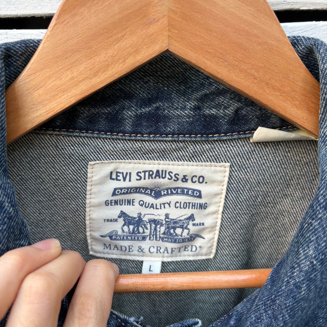Levi’s 리바이스 made&crafted 타입2 데님 자켓 상품이미지3