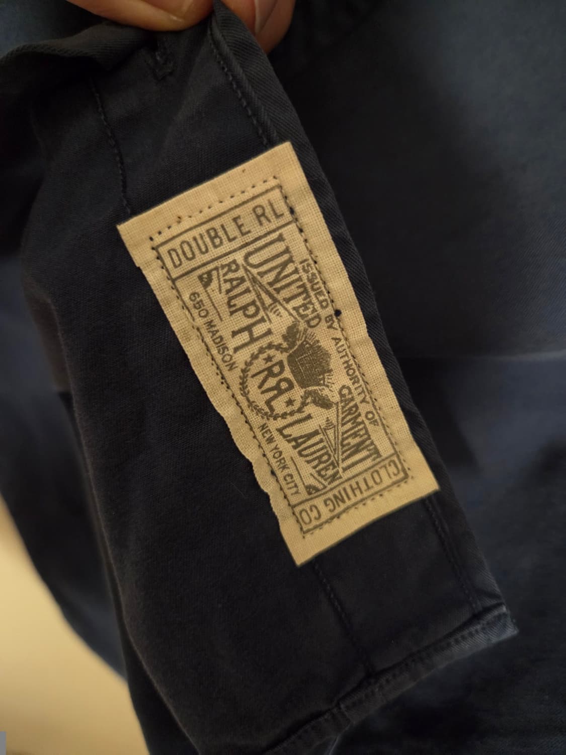 RRL 더블알엘 네이비 워크 셔츠 M 상품이미지5