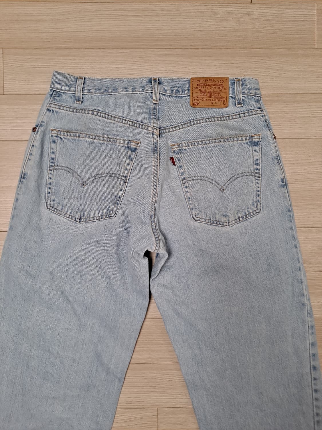90s 빈티지 리바이스 570 🇺🇸  상품이미지5