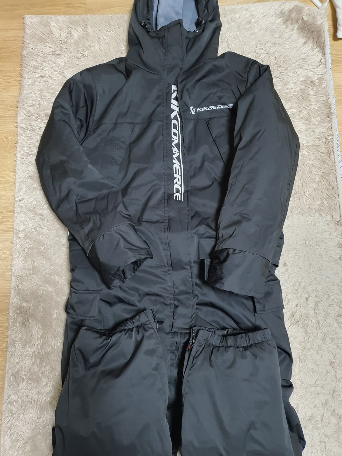 킥커머스 전신 방한복 새상품.사이즈 실측 105 상품이미지1